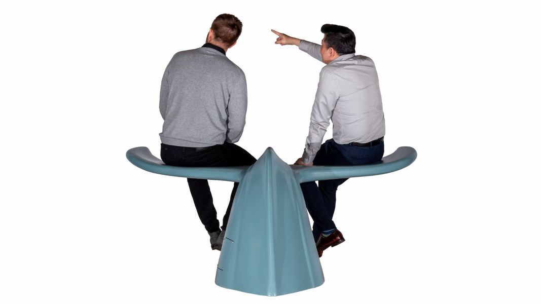 Whale Tail Bench